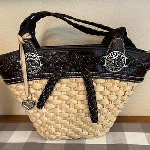 Vintage Brighton Straw Bag